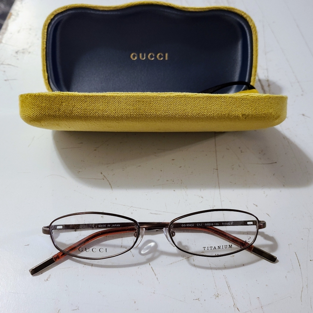Authentic GUCCI gg-9543j c1j Glasses/Frames